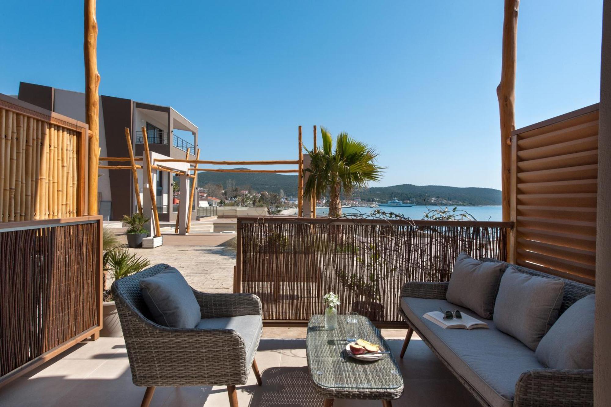 Del Mare Suites Glífa Esterno foto